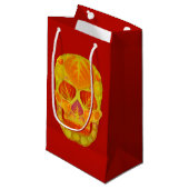 《植物》アスペンリーフスカル13 スモールペーパーバッグ (正面アングル)