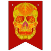 《植物》アスペンリーフスカル13 バンティングフラッグ (第2の旗)