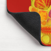 《植物》アスペンリーフスカル13 マウスパッド (コーナー)