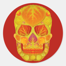 《植物》アスペンリーフスカル13 ラウンドシール