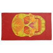 《植物》アスペンリーフスカル13 枕カバー (正面右)