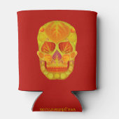 《植物》アスペンリーフスカル13 缶クーラー (裏面)