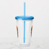 《植物》アスペンリーフスカル16 アクリルタンブラー (右)