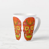 《植物》アスペンリーフスカル16 カフェラテマグ (右アングル)