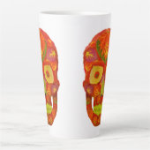 《植物》アスペンリーフスカル16 カフェラテマグ (正面)