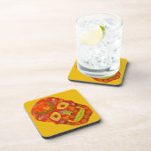 《植物》アスペンリーフスカル16 コースター (右側)