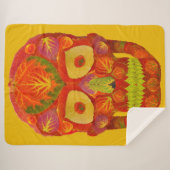 《植物》アスペンリーフスカル16 シェルパブランケット (正面(横))