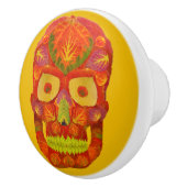 《植物》アスペンリーフスカル16 セラミックノブ (右)