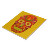 《植物》アスペンリーフスカル16 タイル (側面)