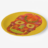 《植物》アスペンリーフスカル16 ペーパープレート (アングル)