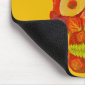 《植物》アスペンリーフスカル16 マウスパッド (コーナー)