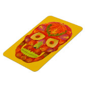 《植物》アスペンリーフスカル16 マグネット (左側)