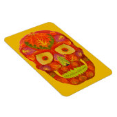 《植物》アスペンリーフスカル16 マグネット (右側)