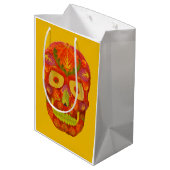 《植物》アスペンリーフスカル16 ミディアムペーパーバッグ (裏面アングル)