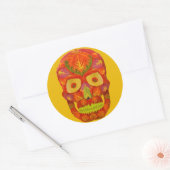 《植物》アスペンリーフスカル16 ラウンドシール (封筒)