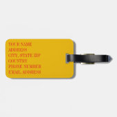 《植物》アスペンリーフスカル16 ラゲッジタグ (裏面横)