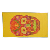 《植物》アスペンリーフスカル16 枕カバー (裏面-右)