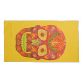 《植物》アスペンリーフスカル16 枕カバー (裏面-左)