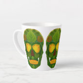 《植物》アスペンリーフスカル9 カフェラテマグ (左アングル)