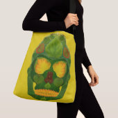 《植物》アスペンリーフスカル9 クロスボディバッグ (クローズアップ)