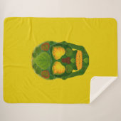 《植物》アスペンリーフスカル9 シェルパブランケット (正面(横))