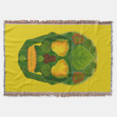 《植物》アスペンリーフスカル9 スローブランケット (正面)