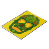 《植物》アスペンリーフスカル9 ノートブック (左側)