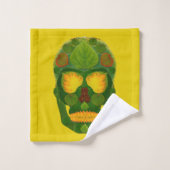 《植物》アスペンリーフスカル9 バスタオルセット (ウォッシュタオル)