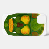 《植物》アスペンリーフスカル9 Case-Mate iPhoneケース (裏面 (横))