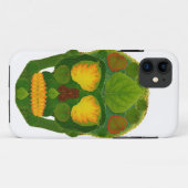 《植物》アスペンリーフスカル9 Case-Mate iPhoneケース (裏面(横))