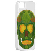 《植物》アスペンリーフスカル9 Case-Mate iPhoneケース (裏面/右)