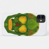《植物》アスペンリーフスカル9 Case-Mate iPhoneケース (裏面(横))
