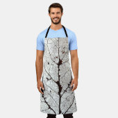 《植物》アスペンリーフスケルトン1 エプロン (着用した状態)