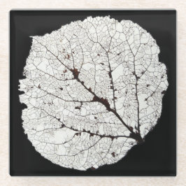 《植物》アスペンリーフスケルトン1 ガラスコースター