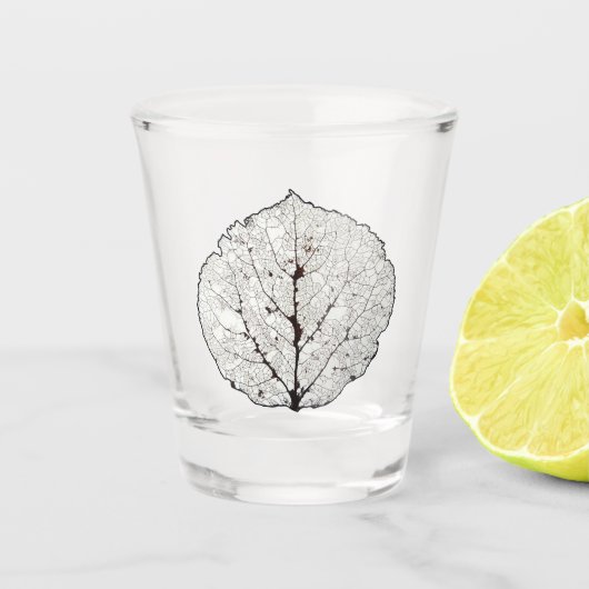 《植物》アスペンリーフスケルトン1 ショットグラス (正面)