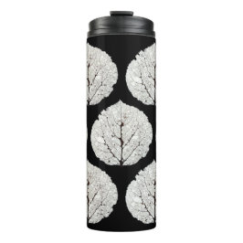 《植物》アスペンリーフスケルトン1 タンブラー