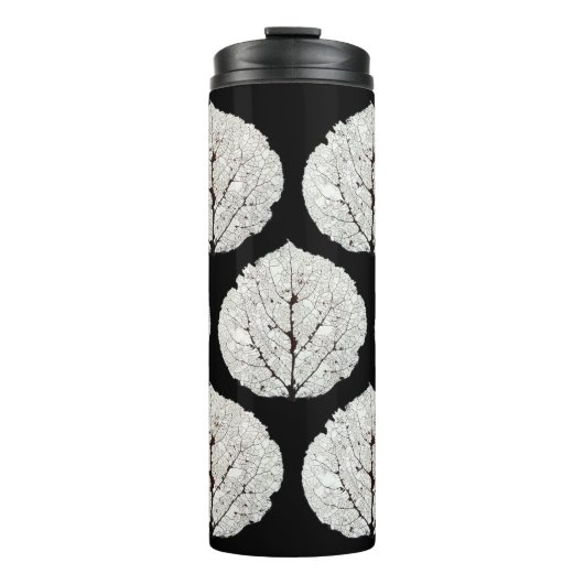 《植物》アスペンリーフスケルトン1 タンブラー (正面)