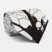 《植物》アスペンリーフスケルトン1 ネクタイ (ロール)