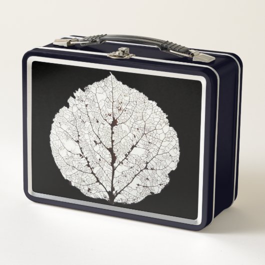 《植物》アスペンリーフスケルトン1 メタルランチボックス (正面)