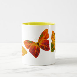 《植物》アスペンリーフチョウ ツートーンマグカップ