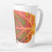 《植物》アスペンリーフトロピカルフィッシュ1 カフェラテマグ (右アングル)