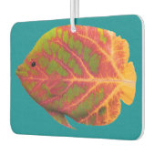 《植物》アスペンリーフトロピカルフィッシュ1 カーエアーフレッシュナー (左)