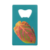 《植物》アスペンリーフトロピカルフィッシュ1 クレジットカード栓抜き (裏面)