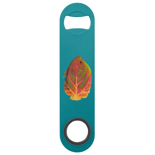 《植物》アスペンリーフトロピカルフィッシュ1 スピード栓抜き (正面)