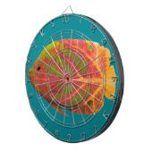 《植物》アスペンリーフトロピカルフィッシュ1 ダーツボード (正面右)