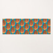 《植物》アスペンリーフトロピカルフィッシュ1 ヨガマット (裏面(横))