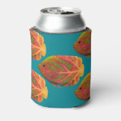 《植物》アスペンリーフトロピカルフィッシュ1 缶クーラー (缶裏面)