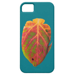 《植物》アスペンリーフトロピカルフィッシュ1 iPhone 11 ケース