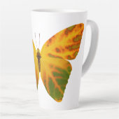 《植物》アスペンリーフバタフライ1 カフェラテマグ (右アングル)