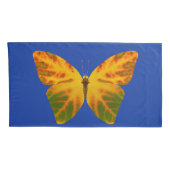 《植物》アスペンリーフバタフライ1 枕カバー (裏面-右)